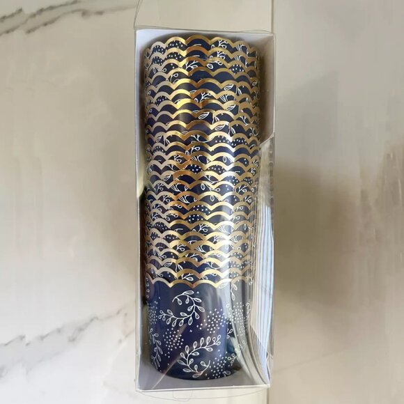 NEW 2x My Minds Eye Gold Foiled Baking and Snack Cups 50 Pieces - Made With Love - Picture 5 of 5